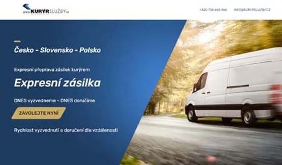 Expresní mezinárodní přeprava zásilek Česko - Slovensko - Polsko